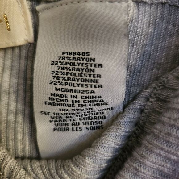 Madden Girl 2 Piece Ribbed Knit Tank Top and Biker Short Set Size Large - Picture 6 of 11